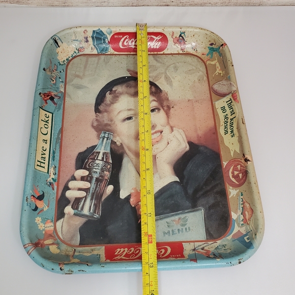 Authentic vintage Coca-Cola tray - Picture 7 of 8